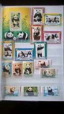 MONGOLIE LOT TIMBRES THEME PANDA 1990