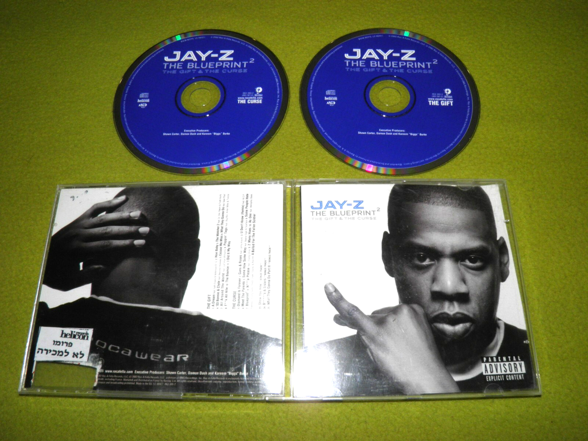 Jay-Z - The Blueprint - RARE Israel Made Promo Helicon 2xCD [PA] +