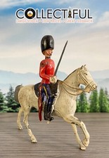 BRITAINS VINTAGE LEAD FIGURE - ROYAL SCOTS GREYS SOLDIER  HORSE SET 32   274