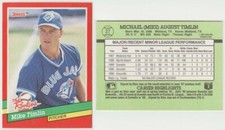MIKE TIMLIN RC - 1991 DONRUSS 