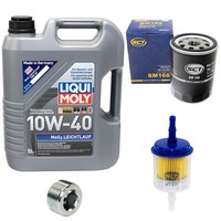 5L ÖL Set Inspektion Kraftstoff ÖLfilter ÖLschraube FüR Fiat Panda Lancia Y10