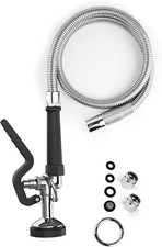 45  Stainless-Steel Hose with Pre Rinse Spray Valve,1.42 GPM Water Flow Pre Rins