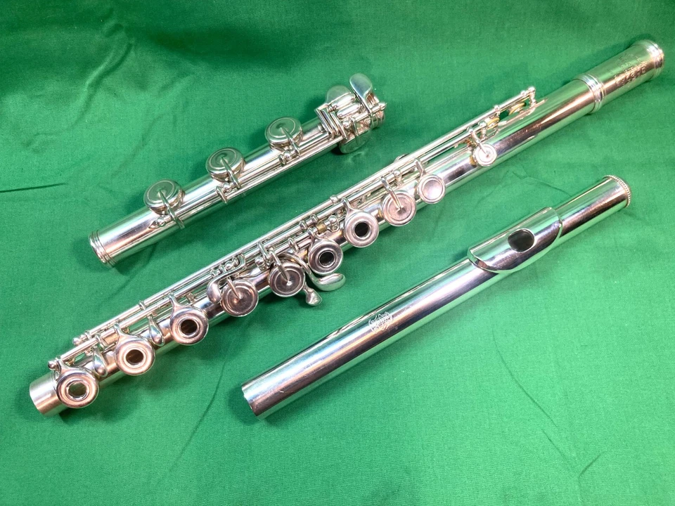 Wm S Haynes - Flauta hecha a mano convertible abierta G# a cerrada G# - revisada - ¡RARA! Foto 2 de 4