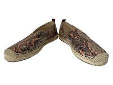 Sam Edelman Khloe Slip-On Espadrilles Peach Women's Size 8 M