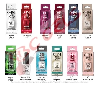 OPI Nail Envy Strengthener 💖 NEW Formula TRI-FLEX TECHNOLOGY 💖 - 15ml - CHOOSE
