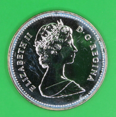 1984 Canada Silver Dollar Coin, 1834-1984 Toronto, RCM Royal