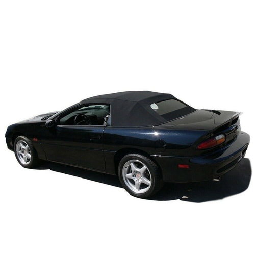 Chevrolet Camaro 1994 02 Convertible Top With Heated Glass Window Black Canvas Ebay