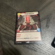 Grand Inquisitor Star Wars Unlimited: LOF Regular Legendary 132