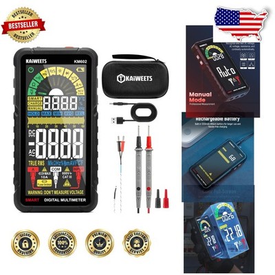 High-Precision Smart Multimeter Rechargeable Voltage Current Resistance