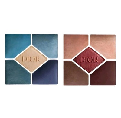 Dior 5 Couleurs Eyeshadow Palettes lot of 2 Full Size 279 Denim 689 Mitzvah Read