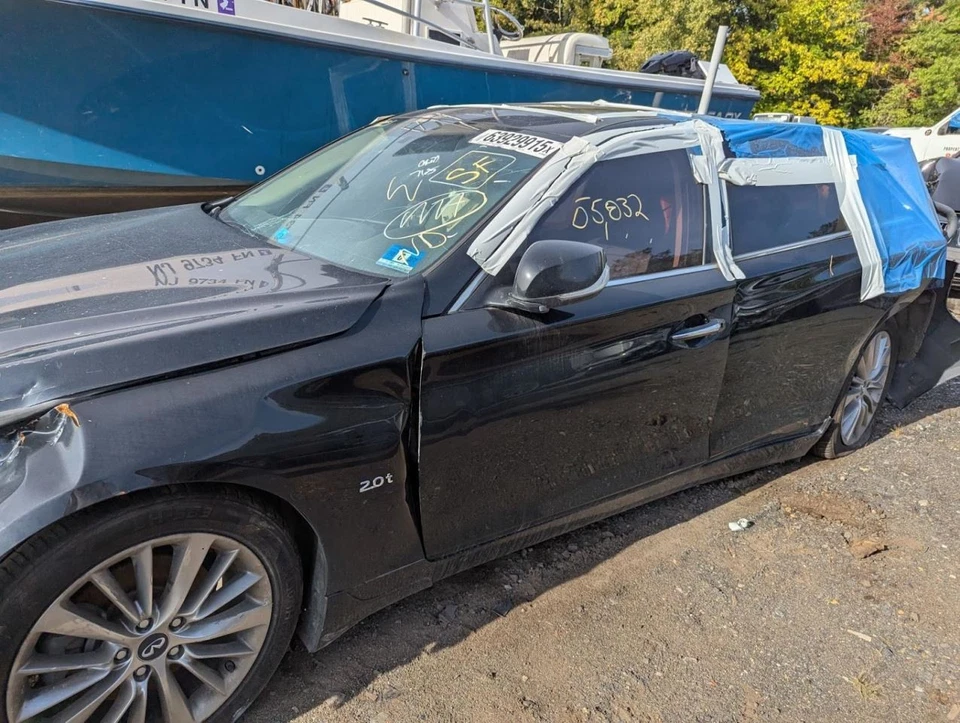 (LOCAL PICKUP ONLY) Passenger Right Front Door Electric Fits 14-22 INFINITI Q50 - Image 4 of 4