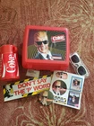 Vintage Max Headroom Lunchbox 80s Aladdin Coca Cola With Thermos,  Accessories