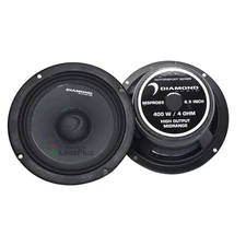 Diamond Audio 6.5” 400W Max Motorsport Midrange Speakers (MSPRO65)