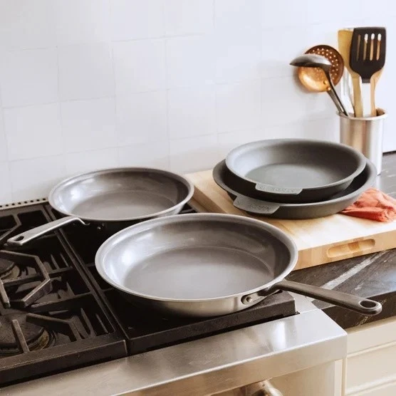 Made In 4-piece CeramiClad Non-Stick Frying Pan Set
Opens in a new window or tab