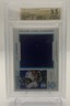 JK Dobbins 2020 Encased Substantial Rookie Swatch Sapphire RC /50 SRS-15 BGS 9.5