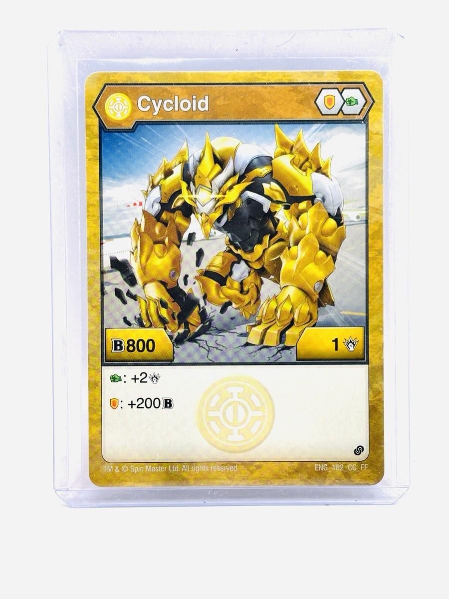 Bakugan |Cycloid B800 Aurelus Gold | Armored Alliance +