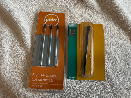 Palm Stylus 3-Pack Silver with black top SEALED NEW w/Bonus 1 New Belkin Stylus - 第 1/3 張圖片