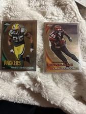 2 Tops Chrome Greg Jennings And Chad Ochocinco 2010 Trading cards
