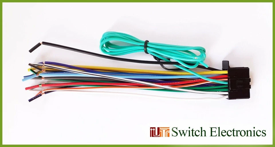 Connettore per cablaggio stereo automatico a 16 pin per KENWOOD KMM-BT322 /... - Immagine 2 di 3