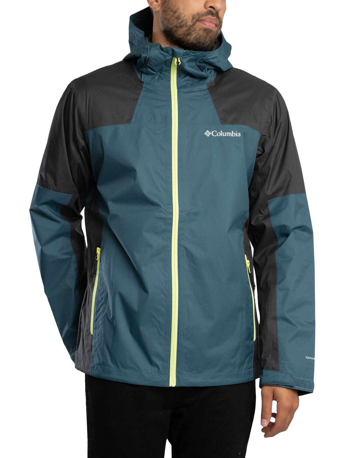 Columbia de los hombres Chaqueta impermeable Inner Limits III, Azul
