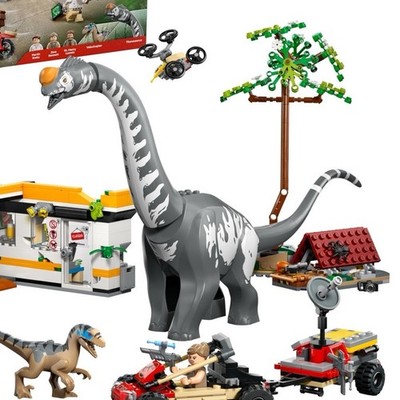 LEGO Jurassic World 76973 Raptor & Titanosaurus Tracking Mission 582 pcs 7+
