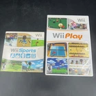Nintendo Wii Sports and Wii Play Game Bundle Lot of 2 NTSC RVL-RSPE RVL-RHAE