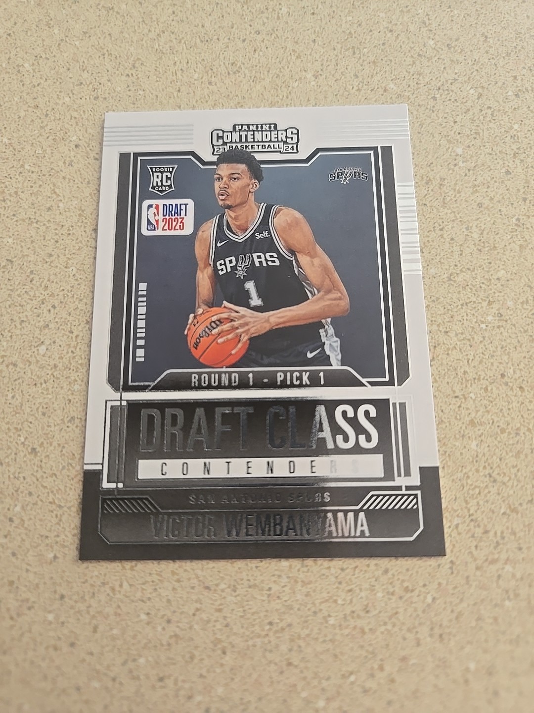 2023-24 Panini Contenders -2023 Draft Class Contenders Victor Wembanyama #9 (RC)