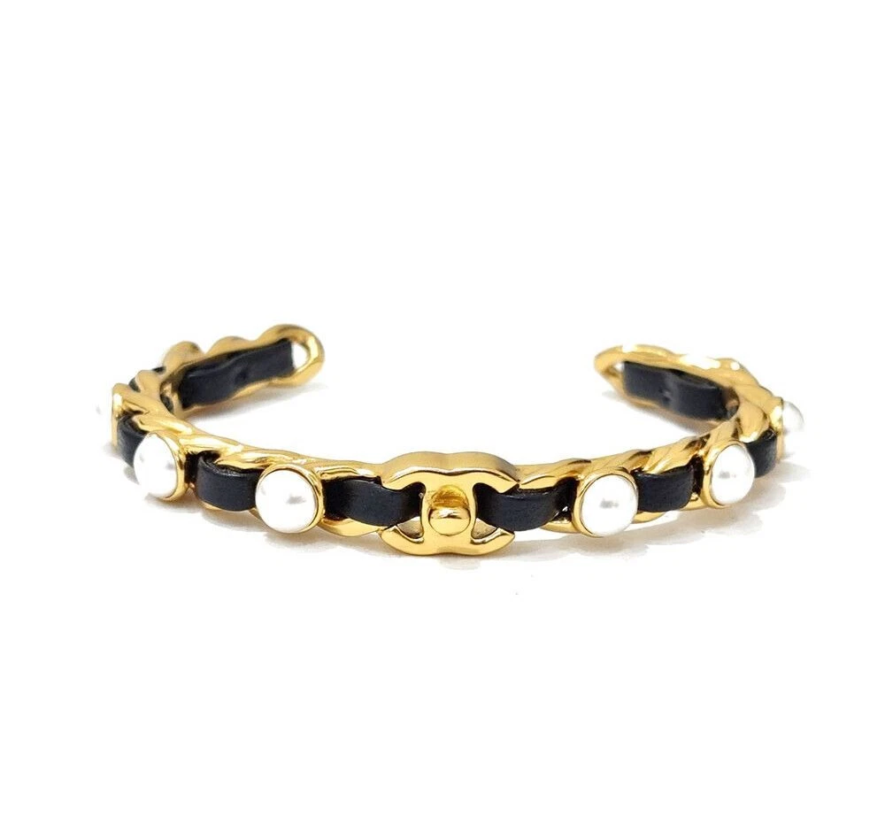 Bracciale CHANEL catena in pelle di perle 6850610781 51448822