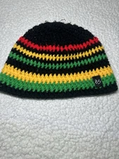 Rare Es Shoes Skateboard Beanie Rasta