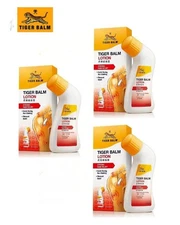 3 X Tiger Balm Strong Lotion 80ml Quick-Dry Relief for Muscles & Joints