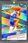 Shai Gilgeous-Alexander RARE SHIMMER REFRACTOR INVESTMENT CARD MVP PANINI MINT