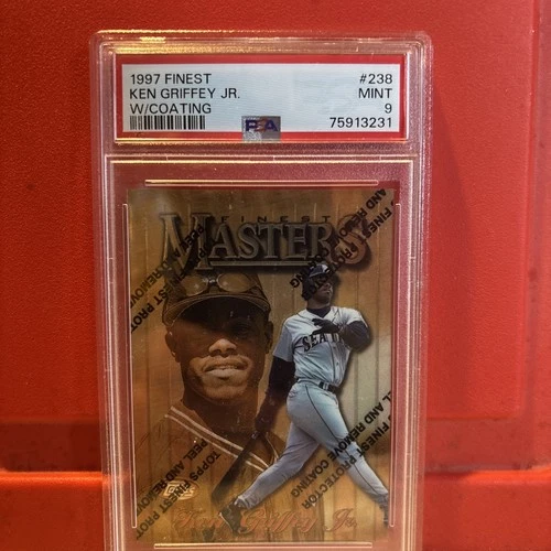 1997 Topps Finest Common - Bronze Ken Griffey Jr #238 PSA 9 Mint