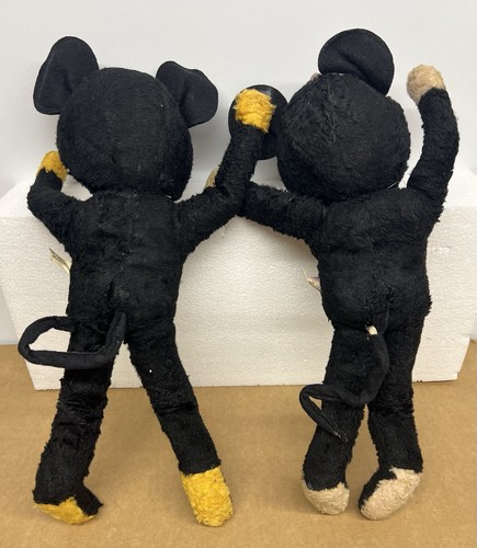 "Figuras de peluche vintage de Gund Mickey y Minnie Mouse de los primeros 20""" - Imagen 11 de 24