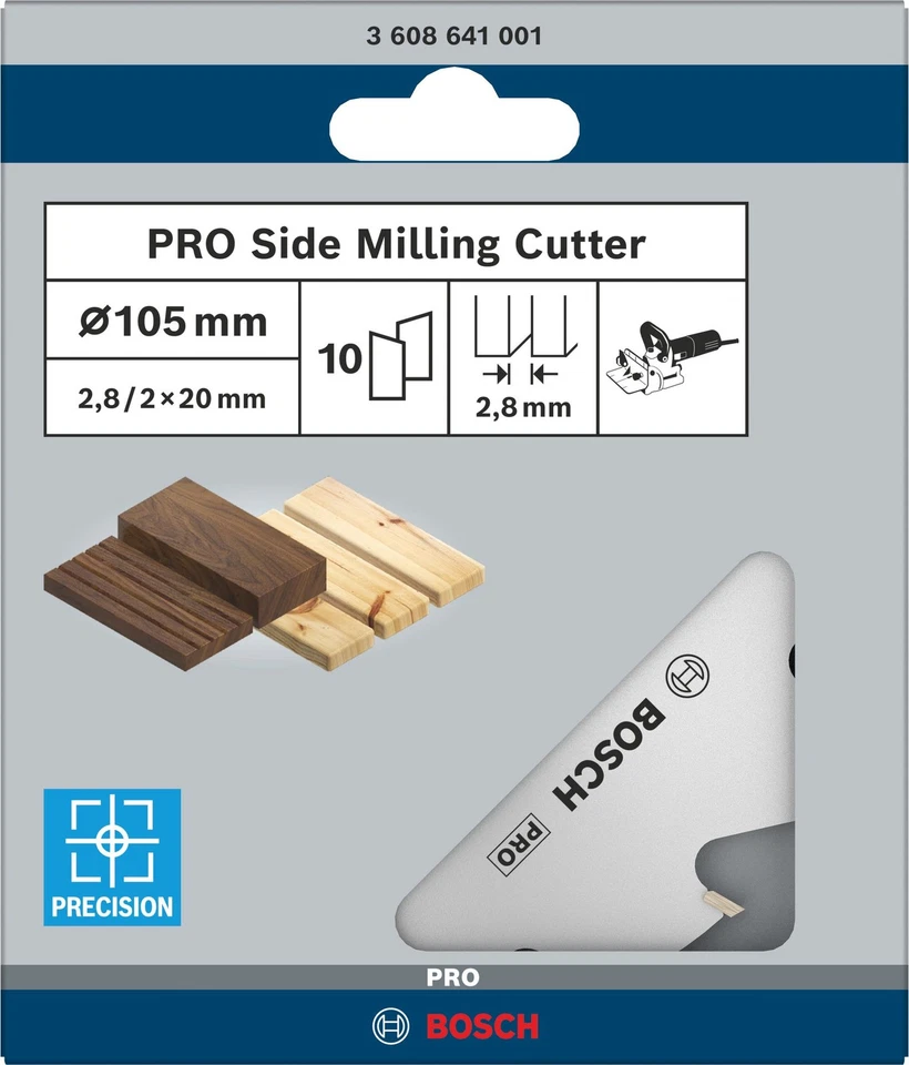Bosch PRO Scheibenfräser, 105×20×2,8 mm, 10 Zähne - Bild 2 von 4
