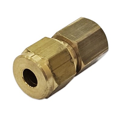 KLEMMVERSCHRAUBUNG ADAPTER VERBINDER 6mm x 1/8'' BSP INNENGEWINDE GASROHR ROHR