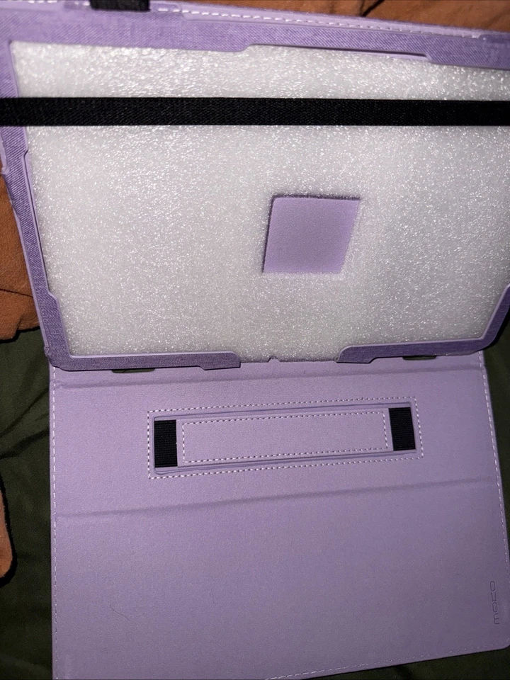 Fintie Folio Case for Amazon Fire HD 10 / Fire HD 10 Plus Tablet Slim  Purple - Image 2 of 3