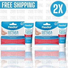 2X Flexitol Cuticle Nail Cream Conditions Smoothes Away Day,Raggen Edges 20g