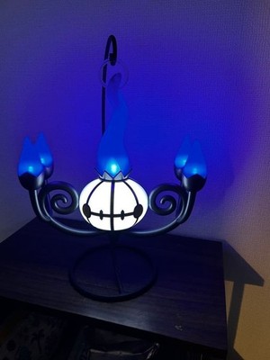 Pokemon LED Light Chandelure Chandela Pokemon Center Pocket