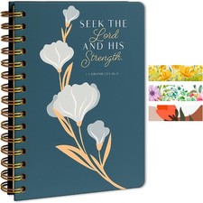 Christian Journal for Women  Christian Art Gifts Notebook with Scripture, Spira