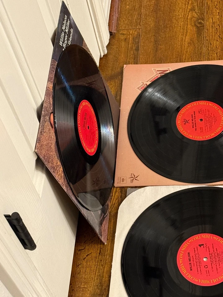 Willie Nelson & Friends LP Lot Kris Dolly Half Nelson Haggard Tillis 4 LP’s - Image 4 of 4