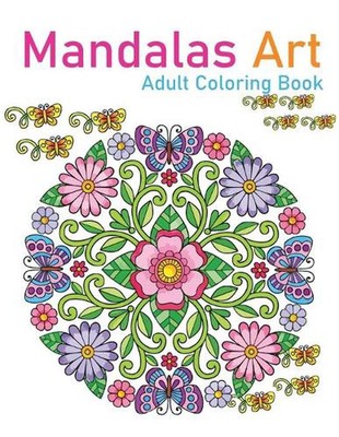 Mandalas Art Adult Coloring Book: Mandala for Adult 8.5 X 11 sizes Coloring Book
