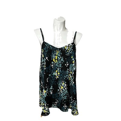 Torrid 0 Women s Large Shirt Multicolor Sleeveless Stylish Top Lined Strappy