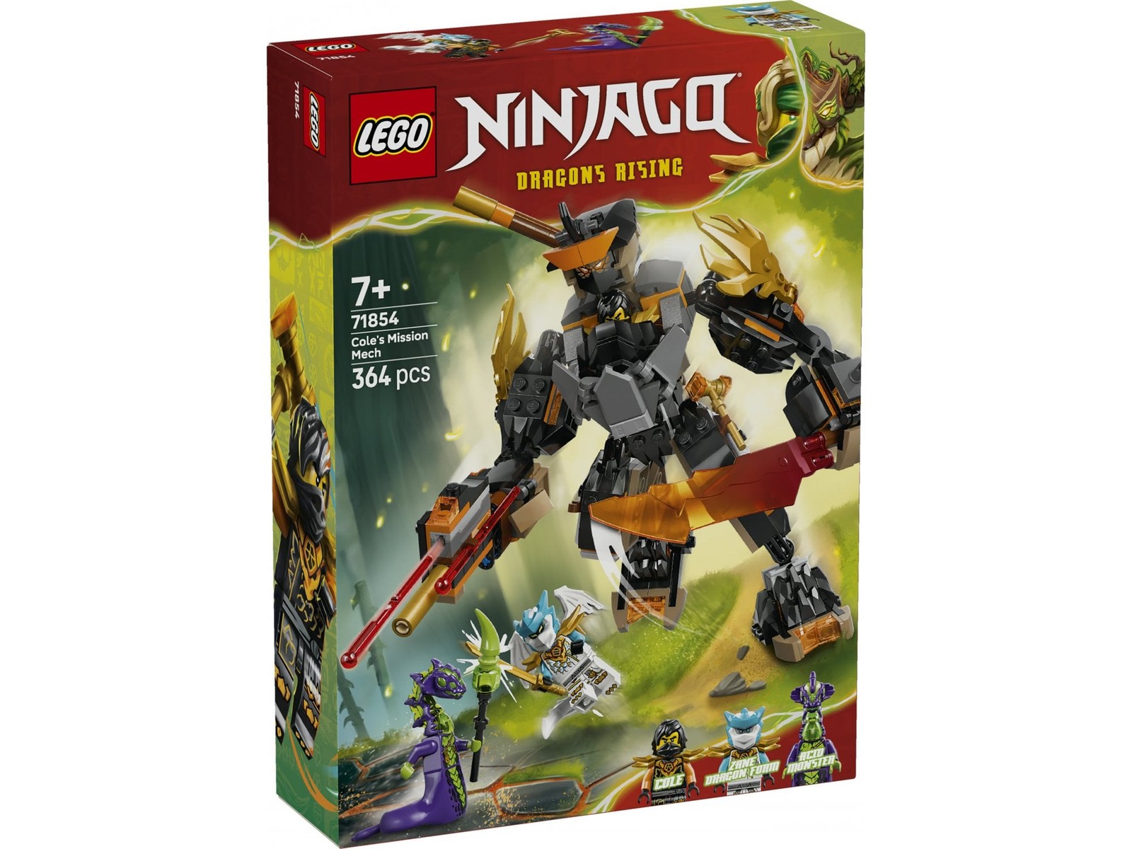 LEGO Ninjago Cole's Mission Mech & Dragon Zane