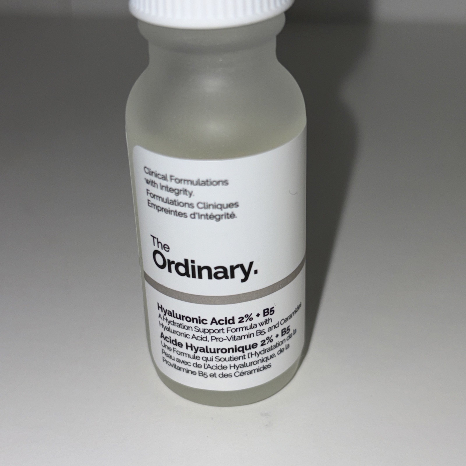 The Ordinary Hyaluronic Acid 2% + B5 Hydrating Serum .5 fl oz NEW