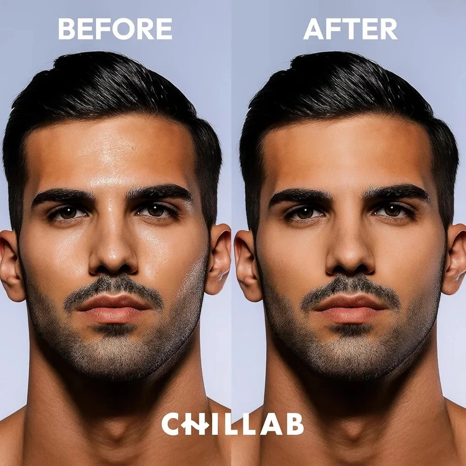 CHILLAB Lavender Matte Powder Oil Control Colorless Sweat-Proof Brightening NIB - Image 2 of 4
