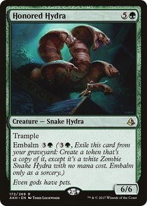 Honored Hydra - Amonkhet #172 Rare MTG