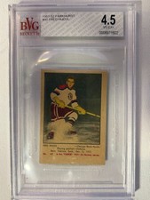 1951-52 Parkhurst #45 Fred Hucul BVG 4.5