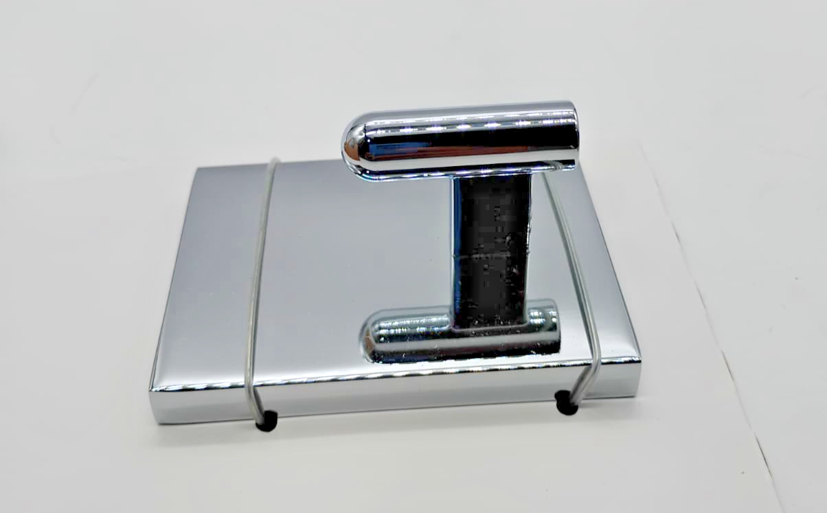 3M Command DCRB02CR Decor Large Metal Towel Hook Chrome Damage Free ...
