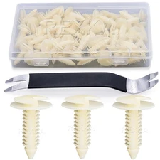 51Pcs Door Panel Clips Retainers 15545202 Compatible with GM Chevrolet GMC Truck