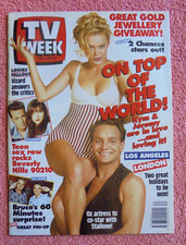 TV Week 4 April 1992- Bruce Samazan pin-up, exc